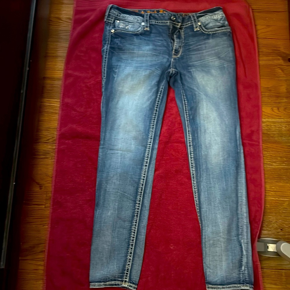 Rock revival jeans Stacia mid rise skinny